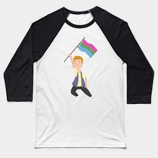 Jimmy Jr. x Polysexual Flag Baseball T-Shirt